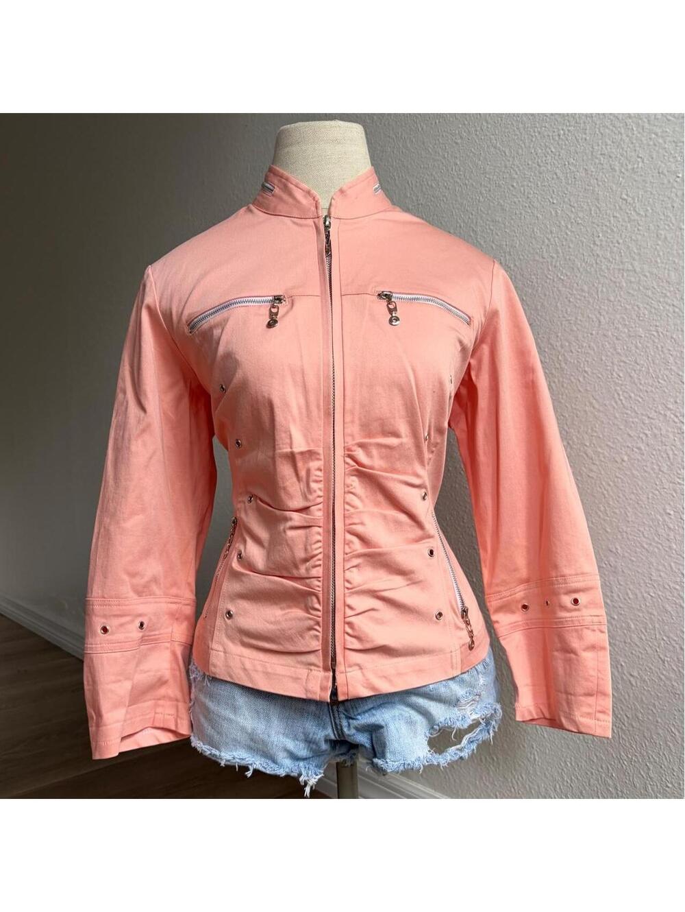 Y2K INDIE SLEAZE ZIPPER JACKET